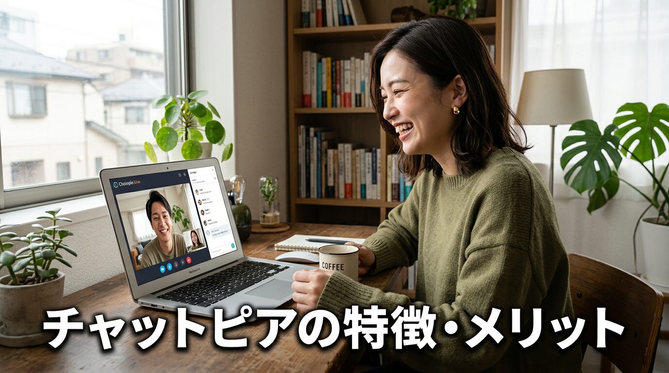 チャットピアの特徴・メリット