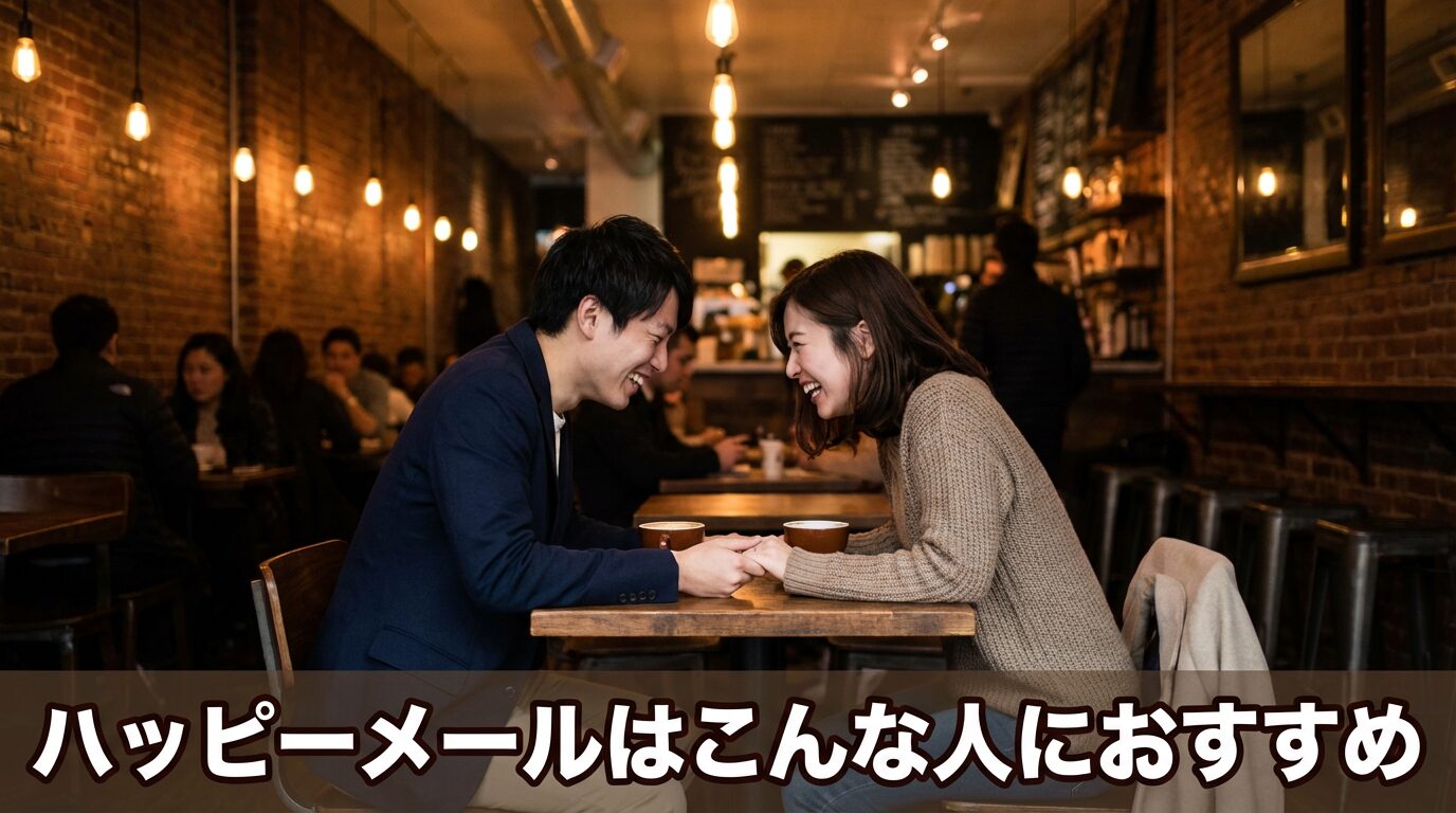 ハッピーメールはこんな人におすすめ