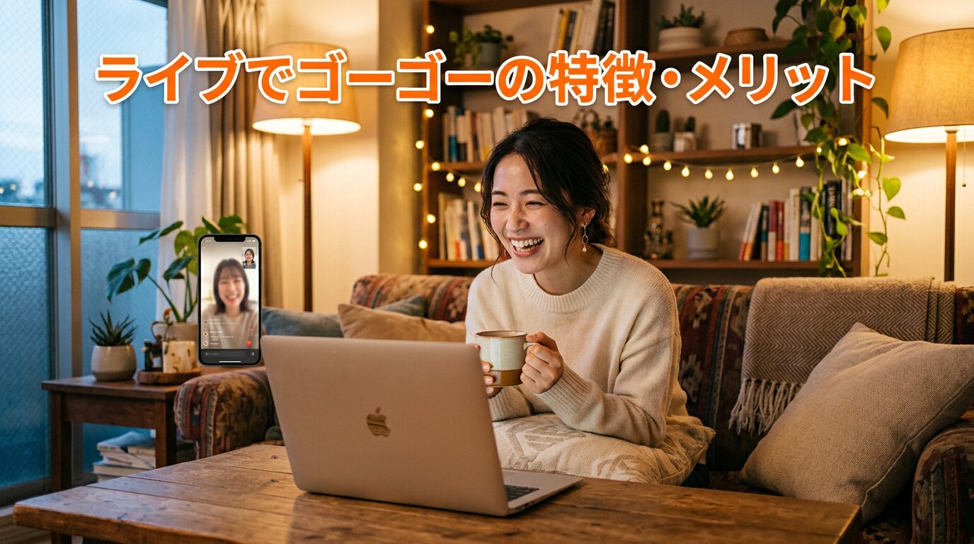 ライブでゴーゴーの特徴・メリット