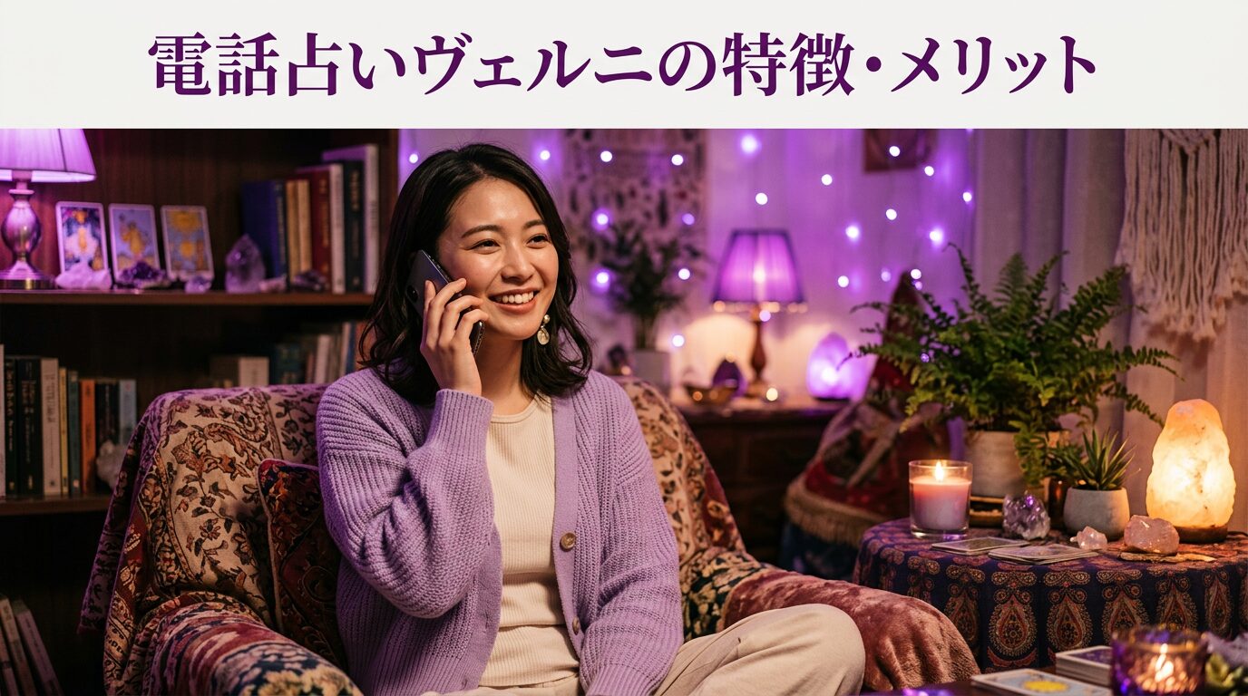 電話占いヴェルニの特徴・メリット