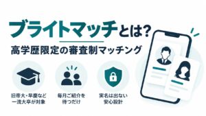 ブライトマッチとは?高学歴限定の審査制マッチング